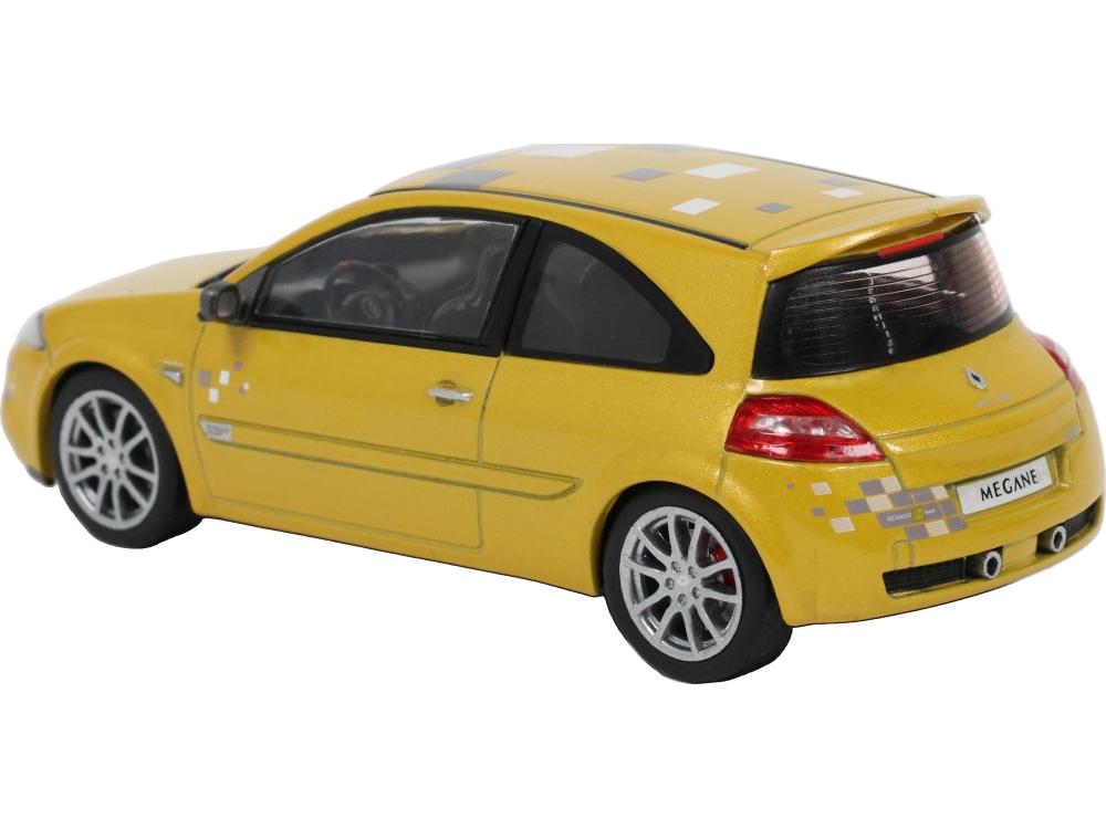 Renault Megane 2 RS F1 Team (R25) Sirius Yellow 1:43 Scale Diecast Car – Solido-Solido-Diecast Model Centre