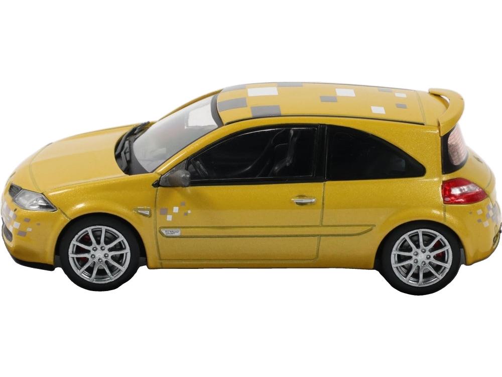 Renault Megane 2 RS F1 Team (R25) Sirius Yellow 1:43 Scale Diecast Car – Solido-Solido-Diecast Model Centre