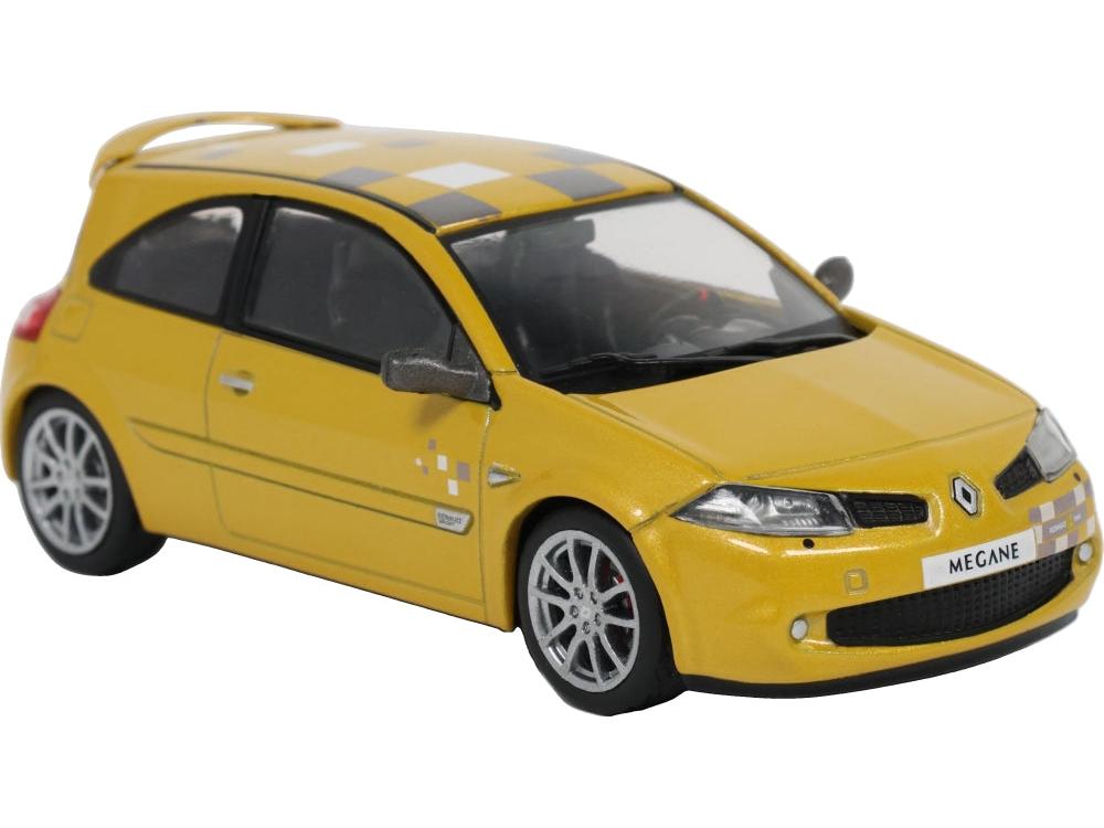 Renault Megane 2 RS F1 Team (R25) Sirius Yellow 1:43 Scale Diecast Car – Solido-Solido-Diecast Model Centre