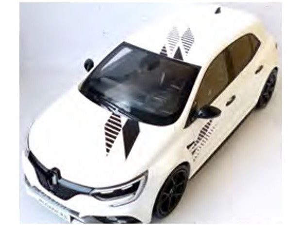 Renault Megane R.S. Ultime 2023 Pearl White - 1:18 Scale Model Car-Norev-Diecast Model Centre