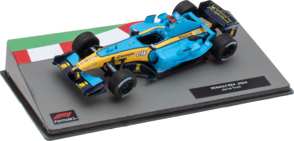 Renault R24 #7 F1 2004 Jarno Trulli - 1:43 Scale Model Car-Unbranded-Diecast Model Centre