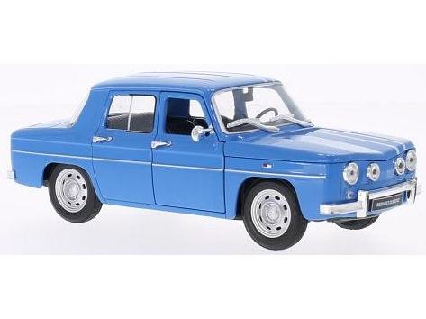 Renault R8 Gordini Light Blue 1:24 Scale Welly Diecast Model-Welly-Diecast Model Centre