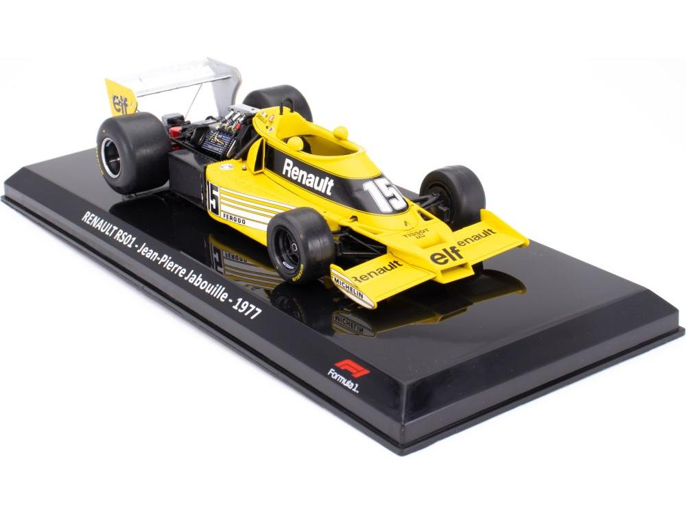 Renault RS01 Jean-Pierre Jabouille F1 1977 1:24 Scale Diecast Model-Unbranded-Diecast Model Centre