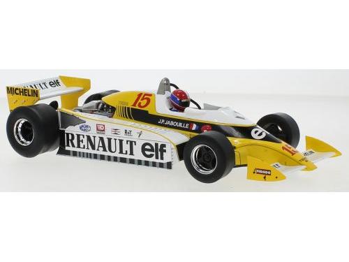 Renault RS10 #15 J-P Jabouille F1 French GP 1979 1:18 Scale Diecast Model Car Group-Model Car Group-Diecast Model Centre