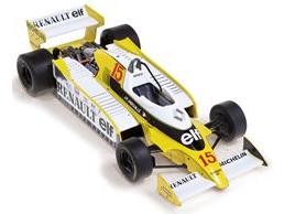 Renault RS10 Jean-Piere Jabouille F1 1979 1:24 Scale Unbranded Diecast Model Car-Unbranded-Diecast Model Centre