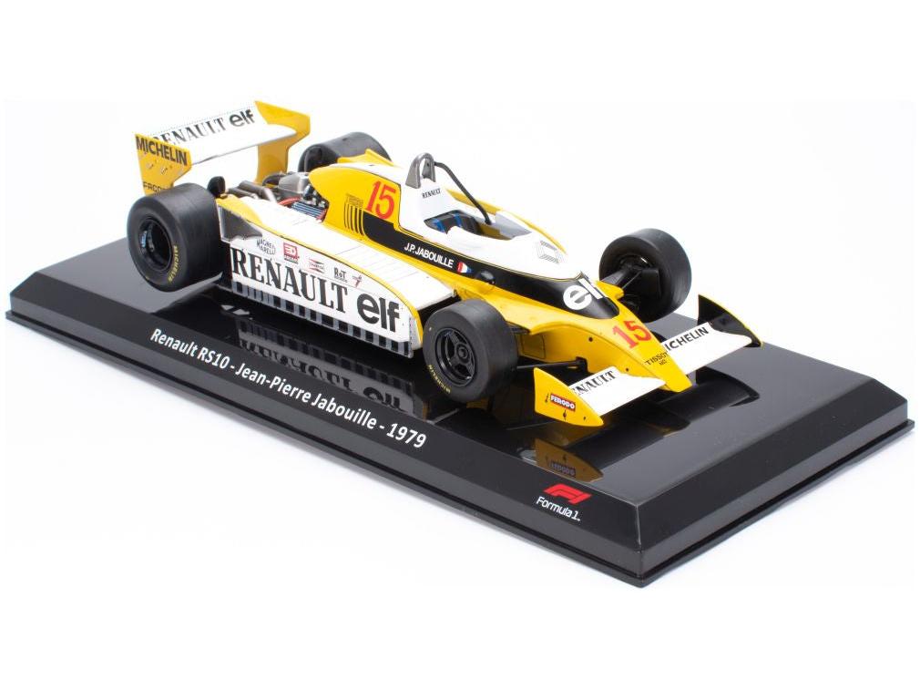 Renault RS10 Jean-Pierre Jabouille F1 1979 1:24 Scale Diecast Model-Unbranded-Diecast Model Centre