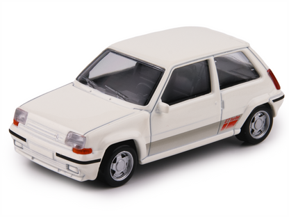 Renault SuperCinq GT Turbo Ph.2 1988 white 1:43 Scale