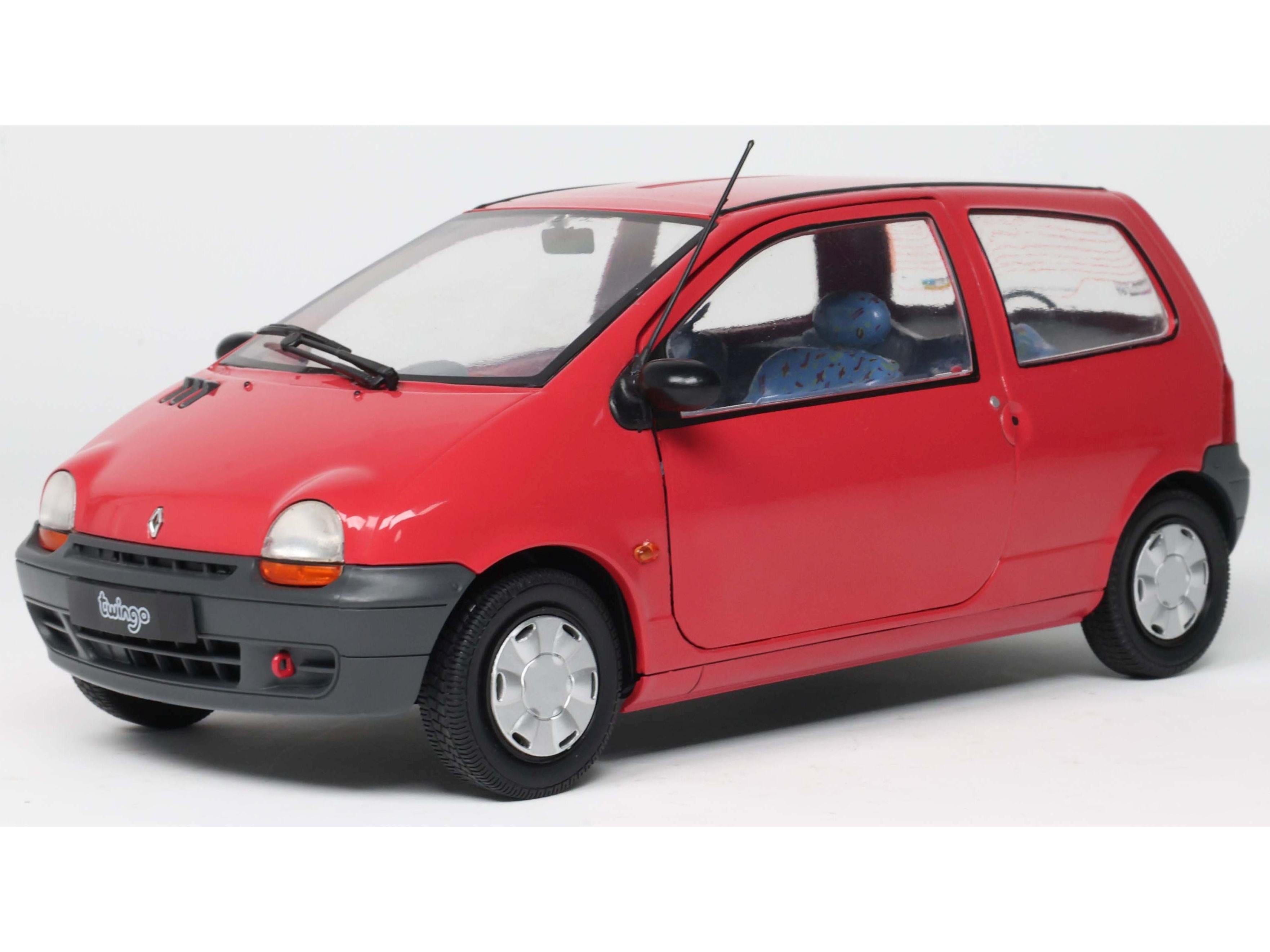 Renault Twingo Mk1 Magenta 1995 1:18 Scale Solido Diecast Model Car-Solido-Diecast Model Centre