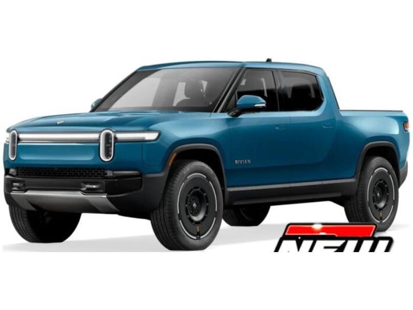 Rivian R1T 2025 Blue 1:18 Scale Diecast Model Pickup – Maisto-Maisto-Diecast Model Centre