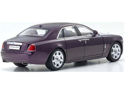 Rolls Royce Ghost 2011 Twilight Purple Silver 1:18 Scale Kyosho Diecast Model Car-Kyosho-Diecast Model Centre