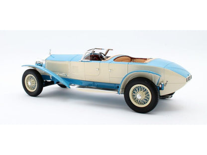 Rolls Royce Phantom Expedition Vehicle 10EX Barker Blue/White 1926 1:18 Scale Matrix Resin Model Car-Matrix-Diecast Model Centre