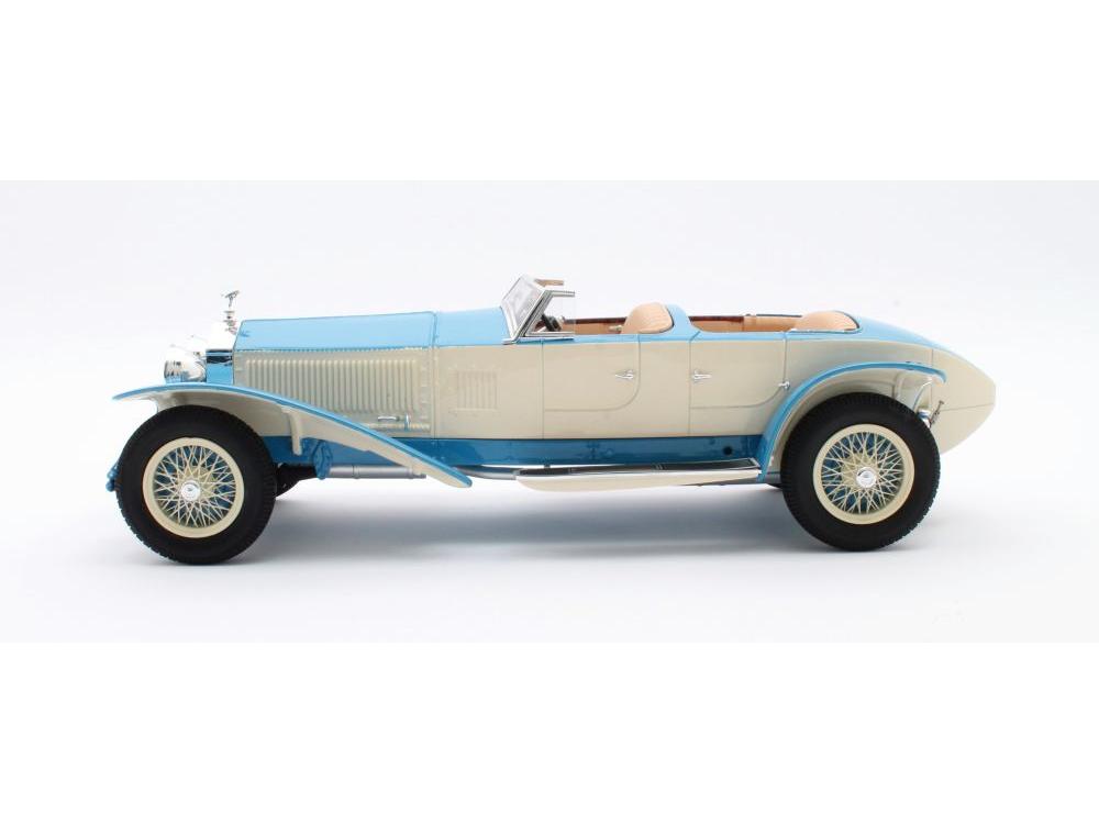 Rolls Royce Phantom Expedition Vehicle 10EX Barker Blue/White 1926 1:18 Scale Matrix Resin Model Car-Matrix-Diecast Model Centre