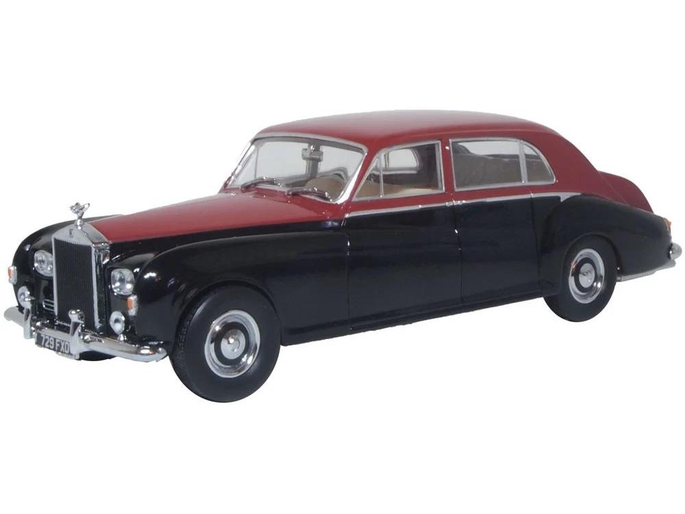 Rolls Royce Phantom V James Young Claret Black 1:43 Scale Diecast Model Car – Oxford Diecast-Oxford Diecast-Diecast Model Centre