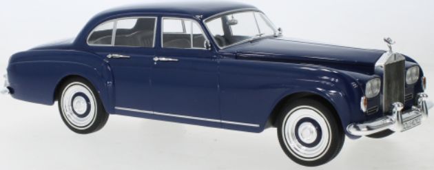 Rolls Royce Silver Cloud III Flying Track H.J.Mulliner 1965 Dark Blue 1:18 Scale Diecast Model Car Group-Model Car Group-Diecast Model Centre