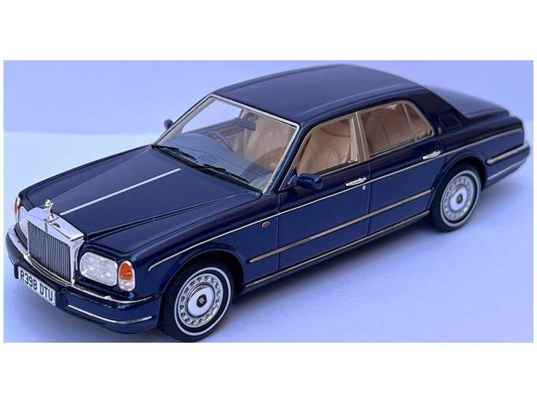 Rolls Royce Silver Seraph Peacock Blue Metallic 1998-2002 1:43 Scale Matrix Resin Model Car-Matrix-Diecast Model Centre