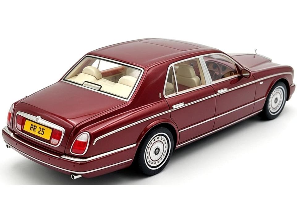 Rolls Royce Silver Seraph Sunset Red 1998 1:18 Scale Resin Car – Cult-Cult-Diecast Model Centre