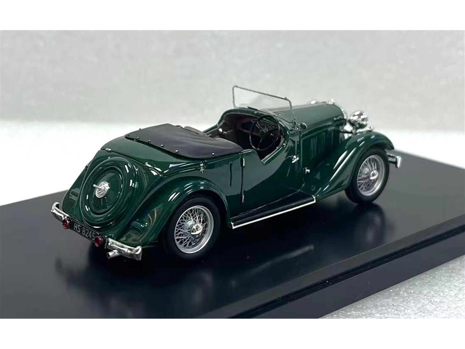 Rover 12HP(P1) Tourer British Racing Green 1934 Siegfried's TV Star Car 100pcs Ltd ed 1:43 Scale Matrix Resin Model Car-Matrix-Diecast Model Centre
