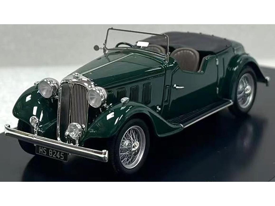Rover 12HP(P1) Tourer British Racing Green 1934 Siegfried's TV Star Car 100pcs Ltd ed 1:43 Scale Matrix Resin Model Car-Matrix-Diecast Model Centre