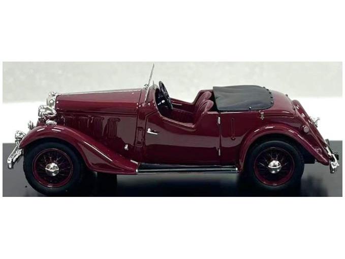 Rover 12HP(P1) Tourer Maroon 1934-1935 1:43 Scale Matrix Resin Model Car-Matrix-Diecast Model Centre