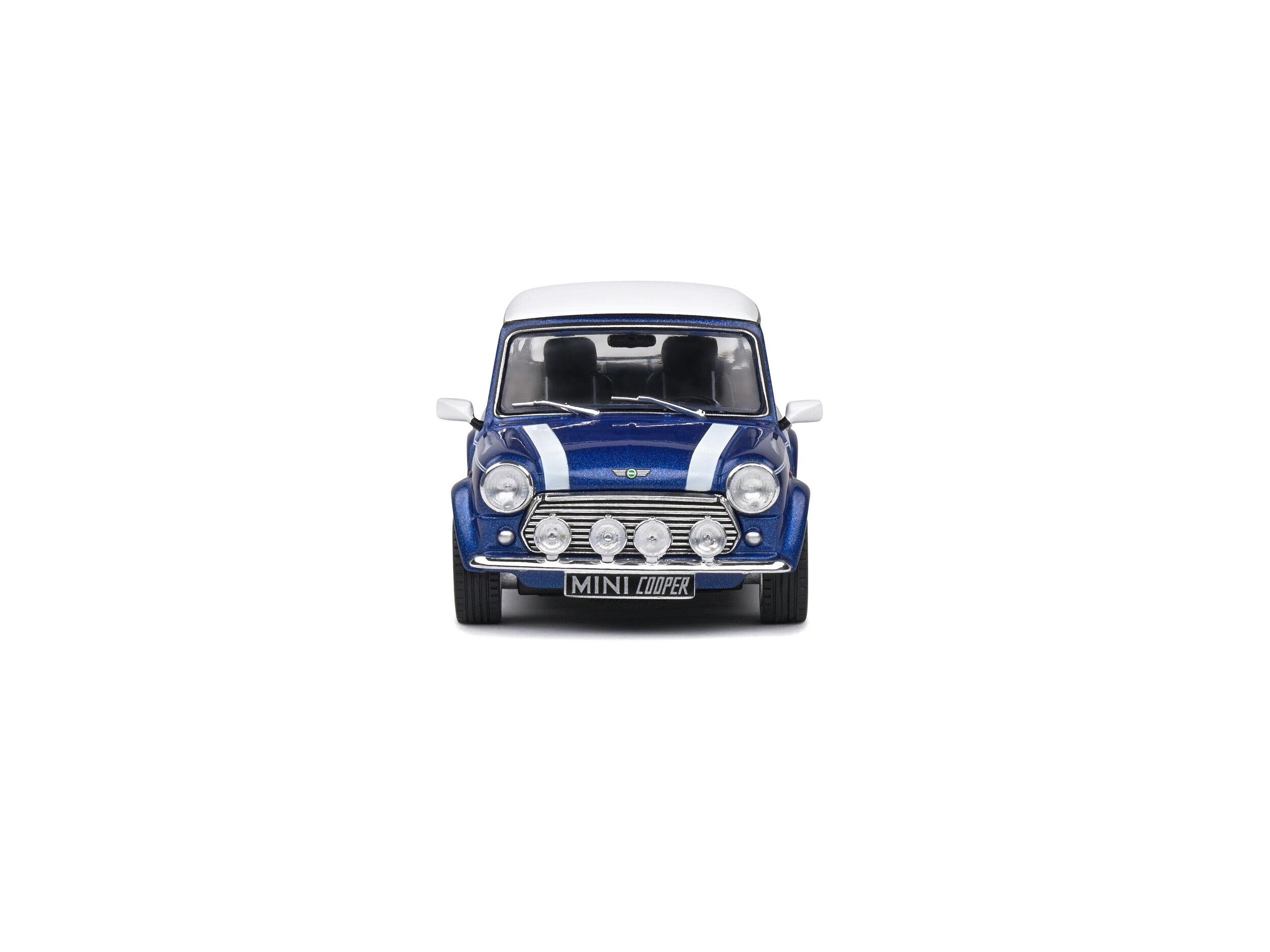 Rover Mini Cooper S 1997 Tahiti Blue 1:43 Scale Solido Diecast Model
