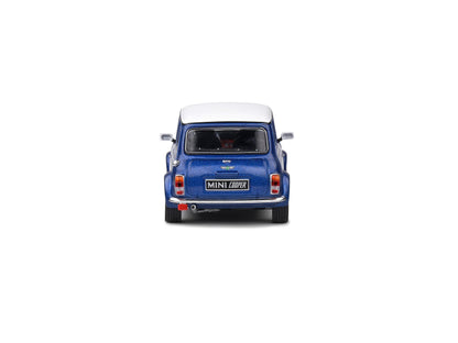 Rover Mini Cooper S 1997 Tahiti Blue 1:43 Scale Solido Diecast Model