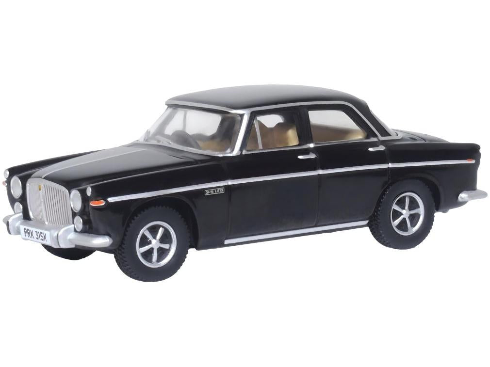 Rover P5B Black (Wilson/Thatcher) 1:76 Scale Diecast Car – Oxford Diecast-Oxford Diecast-Diecast Model Centre