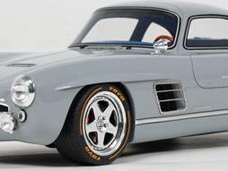 S-KLUB Mercedes Gullwing 2021 Nardo Grey 1:18 Scale GT Spirit Resin Model Car-GT Spirit-Diecast Model Centre