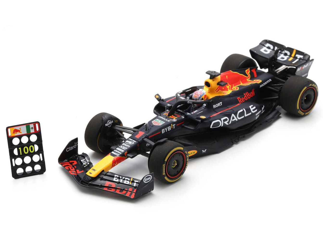 Oracle Red Bull Racing RB19 #1 Winner F1 Canadian GP 2023 100 Victories Max Verstappen - 1:43 Scale