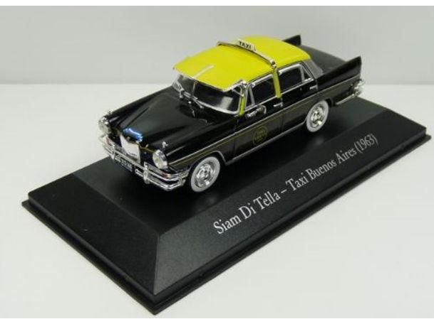 SIAM Di Tella (1963) Taxi Buenos Aires (Argentina Spec.) 1:43 Scale Diecast Model-Unbranded-Diecast Model Centre