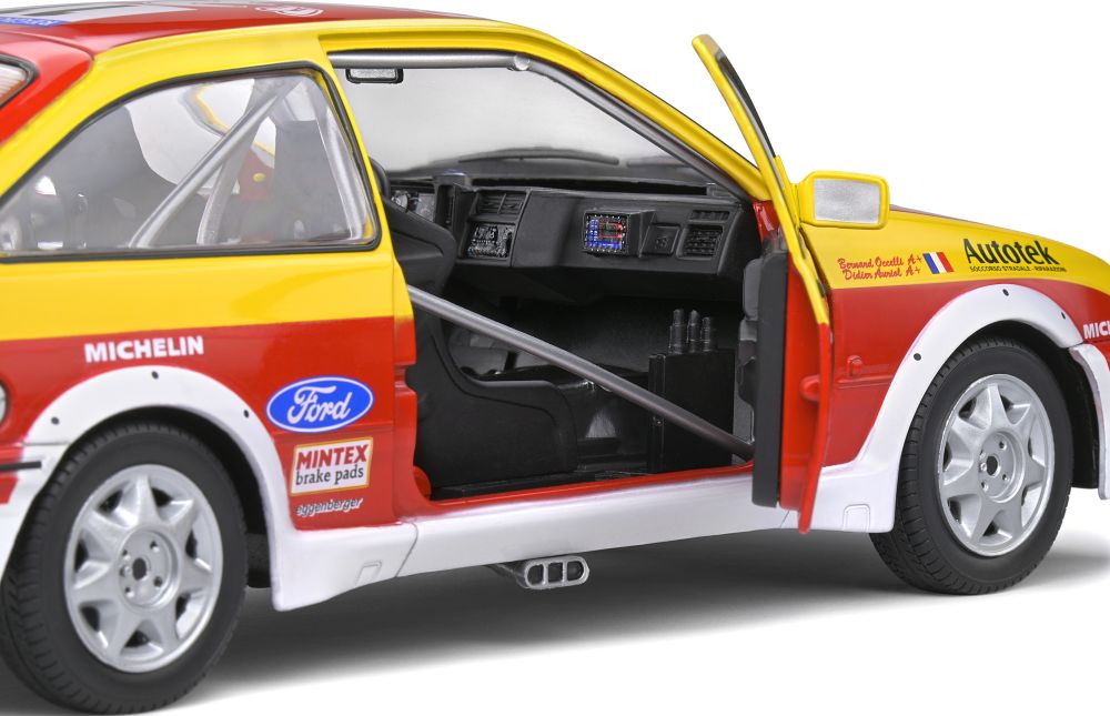 Ford Sierra Cosworth #11 Auriol/Occelli Tour De Corse 1987 Modèle réduit Solido 1:18