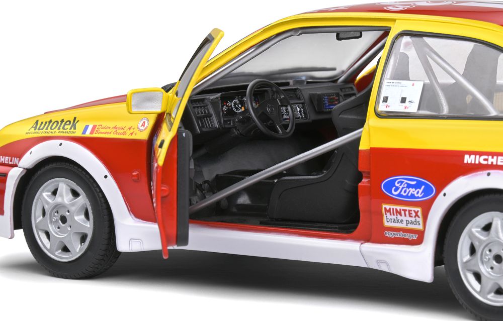 Ford Sierra Cosworth #11 Auriol/Occelli Tour De Corse 1987 Modèle réduit Solido 1:18