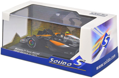 McLaren F1 Team MCL60 #4 2nd F1 British GP 2023 Lando Norris - 1:43 Scale Model Car