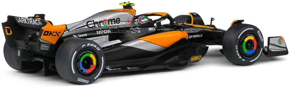 McLaren F1 Team MCL60 #4 2nd F1 British GP 2023 Lando Norris - 1:43 Scale Model Car