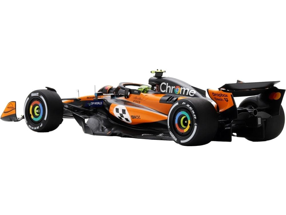 McLaren MCL39 #4 Winner F1 Monaco GP 2025 Lando Norris 1:18 Scale Resin Car – Spark