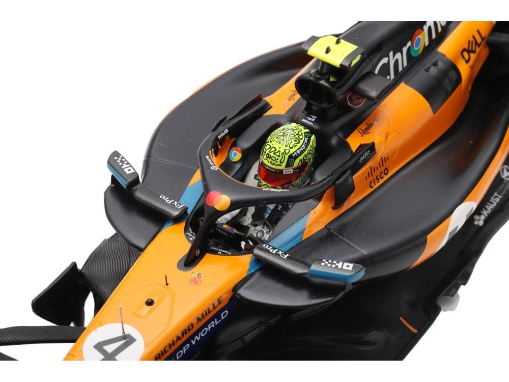 McLaren MCL39 #4 Winner F1 Monaco GP 2025 Lando Norris 1:18 Scale Resin Car – Spark