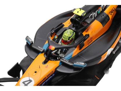 McLaren MCL39 #4 Winner F1 Monaco GP 2025 Lando Norris 1:18 Scale Resin Car – Spark