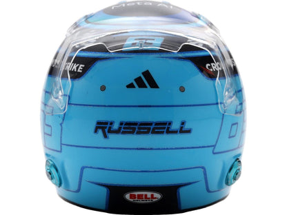 Casco de resina Spark réplica del casco de George Russell de F1 2026 a escala 1:5