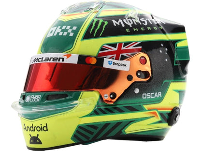 Casque Oscar Piastri F1 GP Australie 2026 Réplique Casque Résine Spark Échelle 1:5