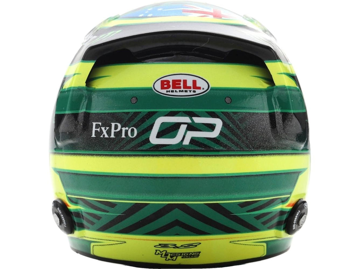 Casque Oscar Piastri F1 GP Australie 2026 Réplique Casque Résine Spark Échelle 1:5