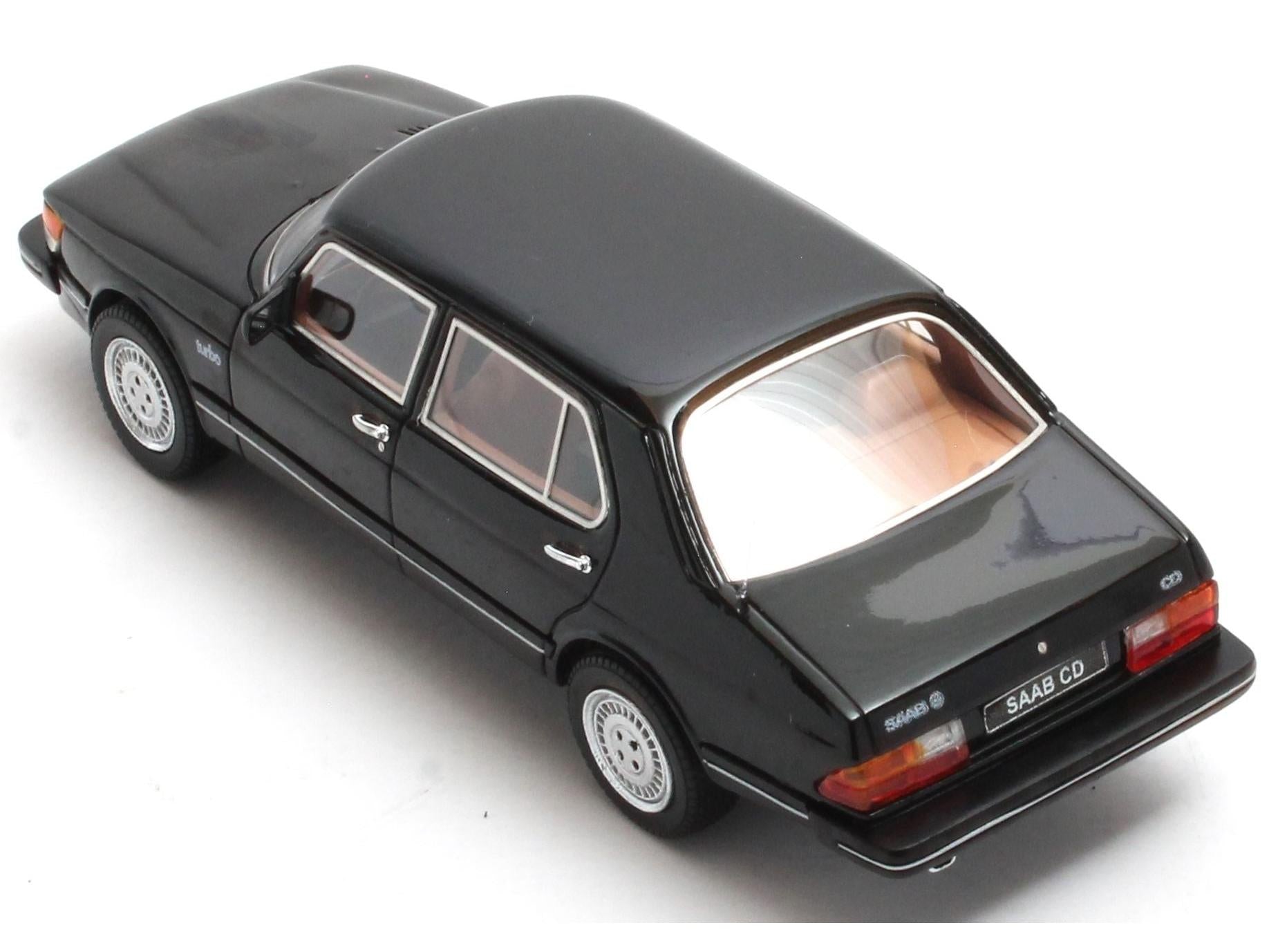 Saab 900 CD Turbo Black 1:43 Scale Matrix Resin Model Car-Matrix-Diecast Model Centre