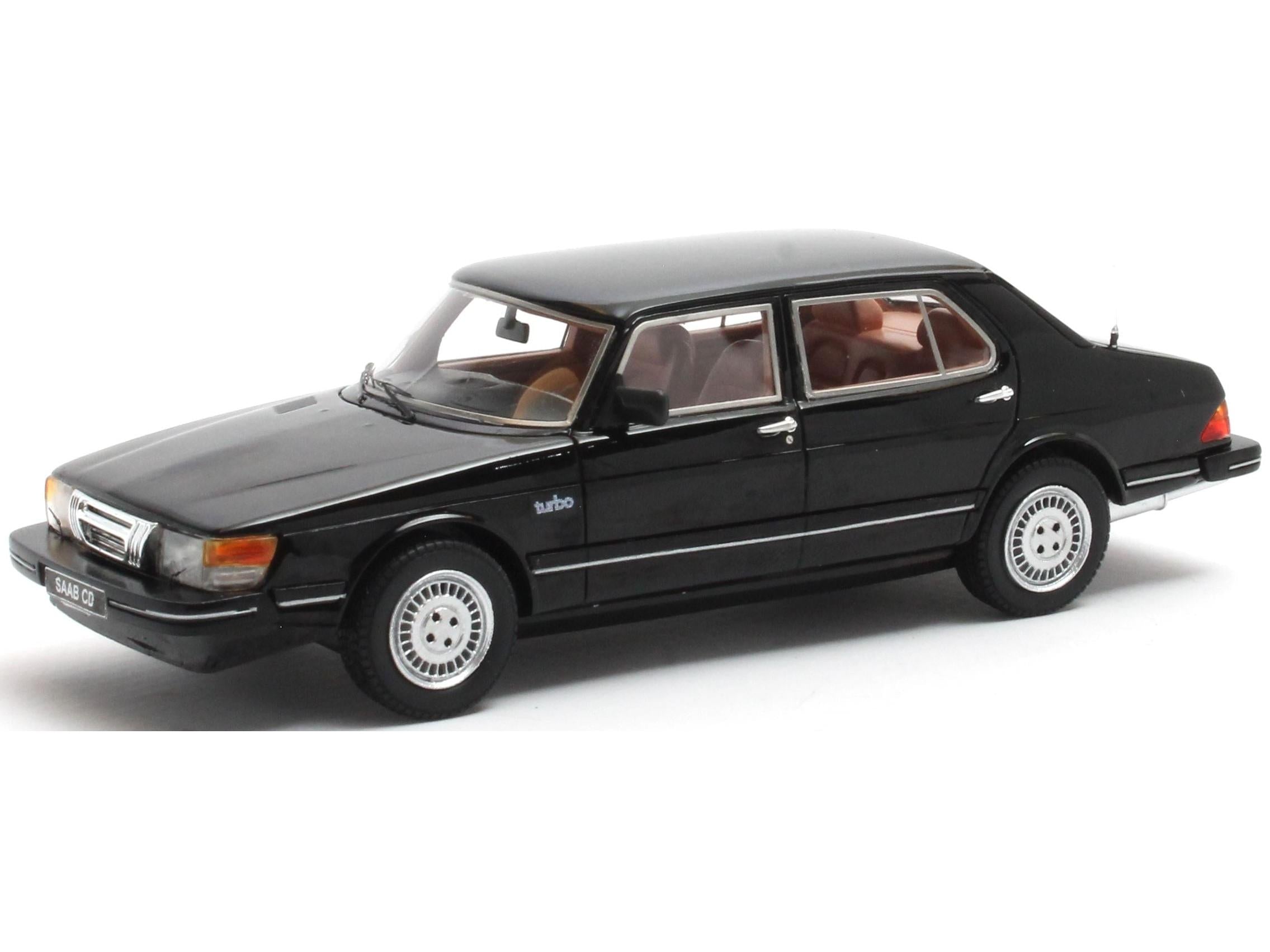 Saab 900 CD Turbo Black 1:43 Scale Matrix Resin Model Car-Matrix-Diecast Model Centre