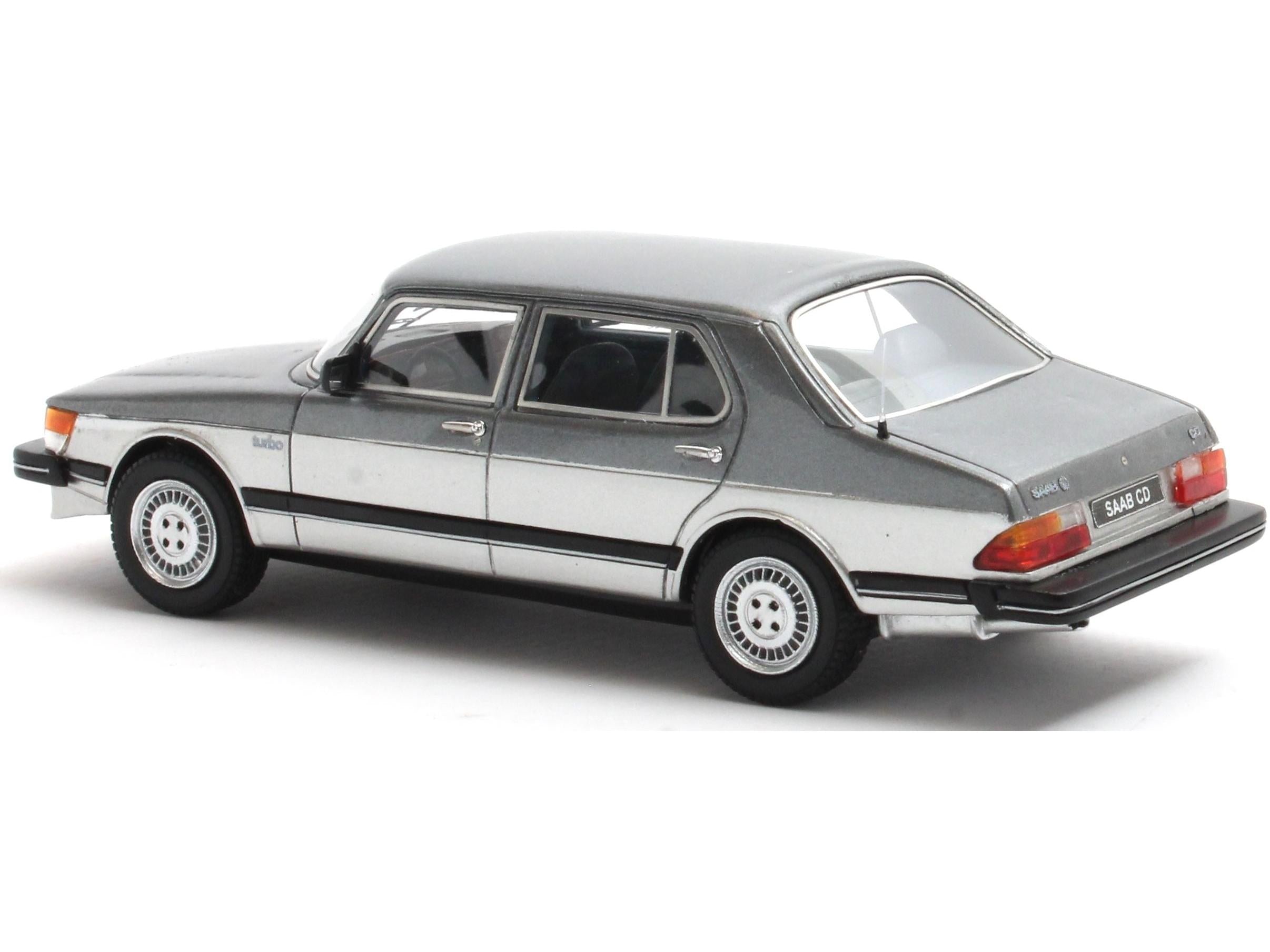 Saab 900 CD Turbo Grey Metallic 1:43 Scale Matrix Resin Model Car-Matrix-Diecast Model Centre