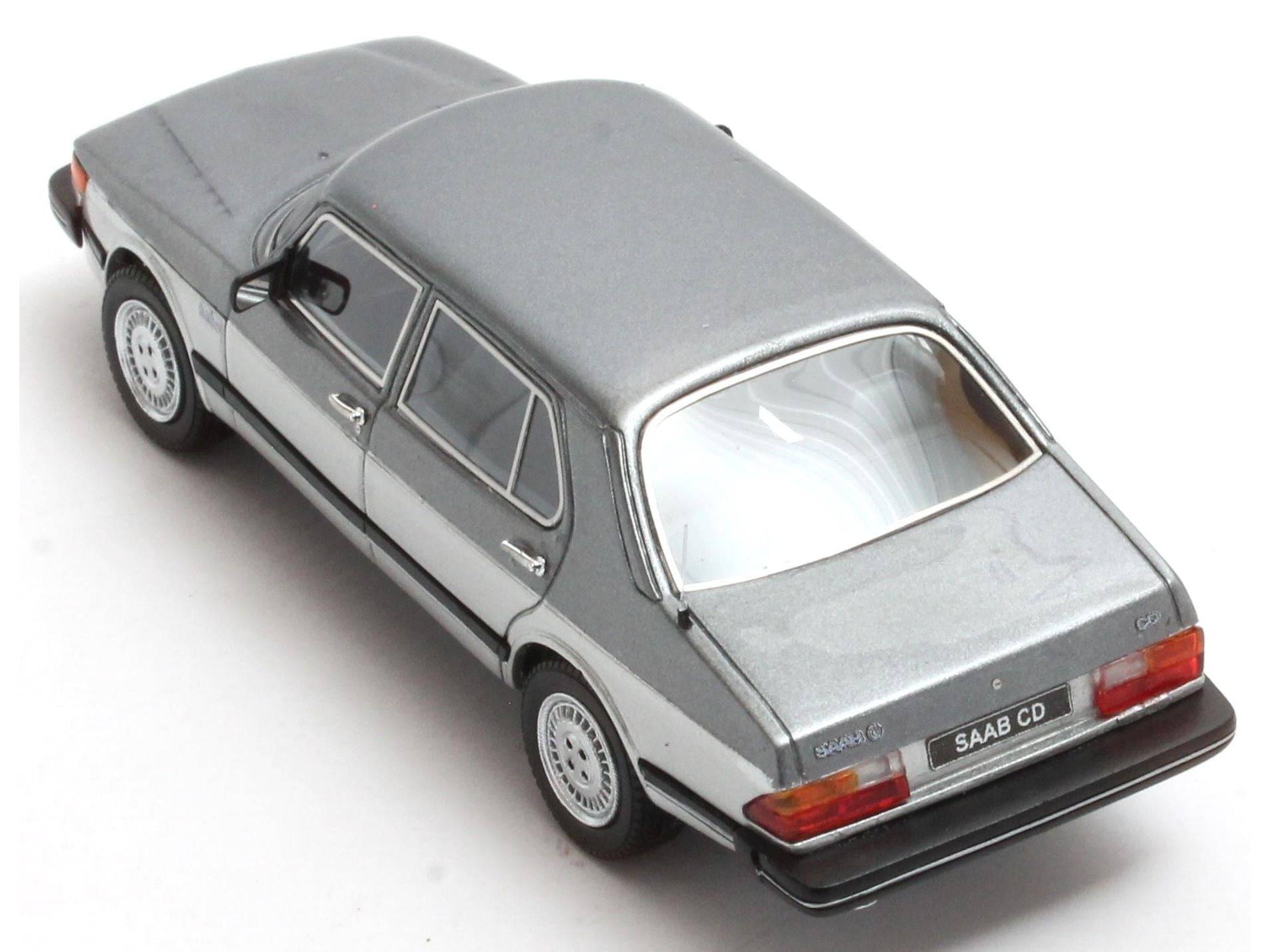 Saab 900 CD Turbo Grey Metallic 1:43 Scale Matrix Resin Model Car-Matrix-Diecast Model Centre