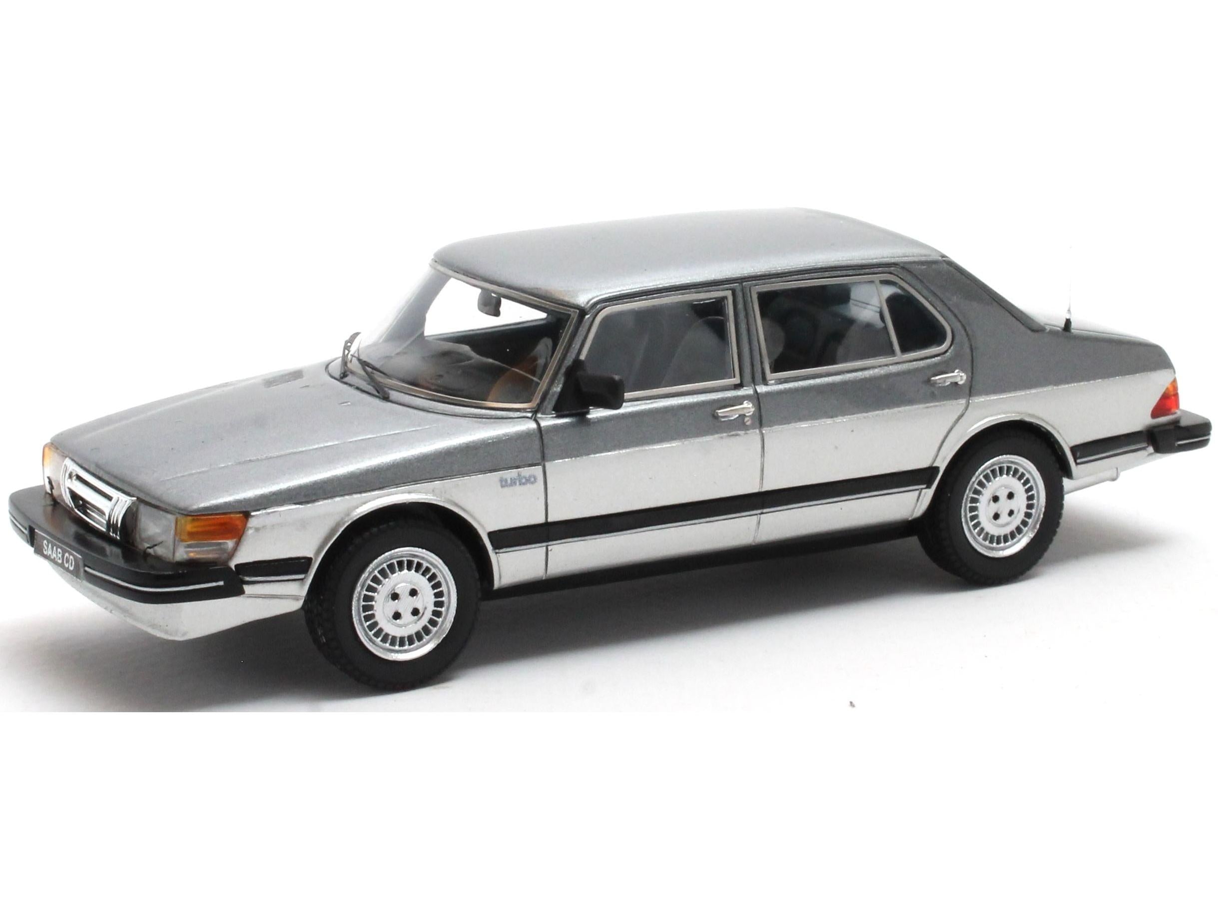 Saab 900 CD Turbo Grey Metallic 1:43 Scale Matrix Resin Model Car-Matrix-Diecast Model Centre