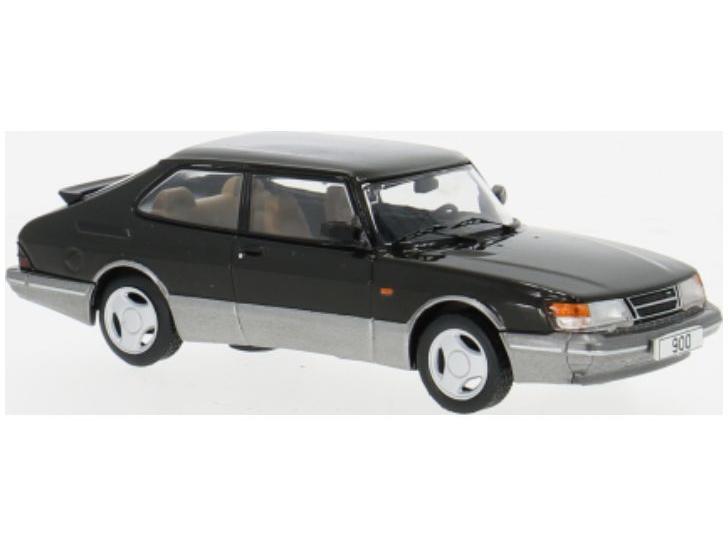 Saab 900 Turbo Diecast Model 1:43 Scale 1988 Black IXO