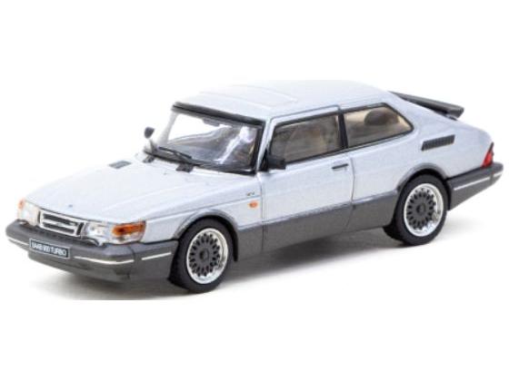 Saab 900 Turbo Silver 1978 1:64 Scale Tarmac Works Diecast Model Car-Tarmac Works-Diecast Model Centre