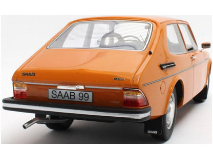 Saab 99 Combi Indian Yellow 1975 1:18 Scale Cult Resin Model Car-Cult-Diecast Model Centre