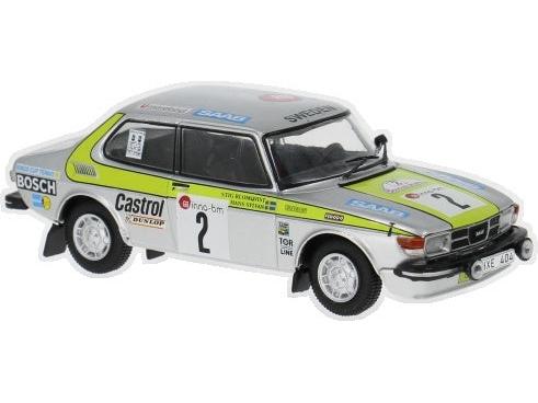 Saab 99 EMS #2 Boucles de Spa 1976 S.Blomqvist/H.Sylvan 1:43 Scale Diecast Car – IXO-IXO-Diecast Model Centre