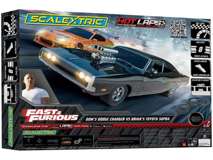 Scalextric Fast and Furious Hot Laps Race Standard Analogue Set 1:32 Scale-Scalextric-Diecast Model Centre