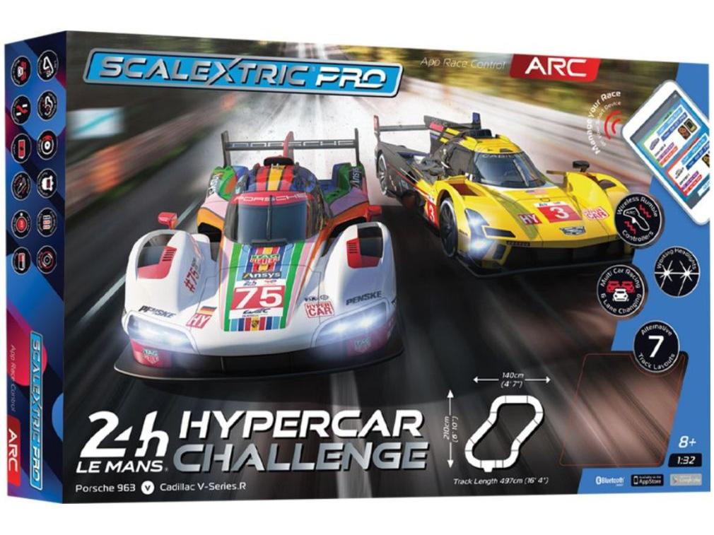 Scalextric Pro 24H Hypercar Challenge 1:32 Scale Scalextric Slot Racing Set-Scalextric-Diecast Model Centre